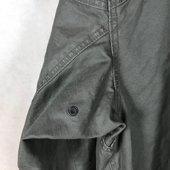 Rare DENIM & SUPPLY Ralph Lauren Field Motorcycle Jacket Khaki Green NEW XL - Picture 9 of 15